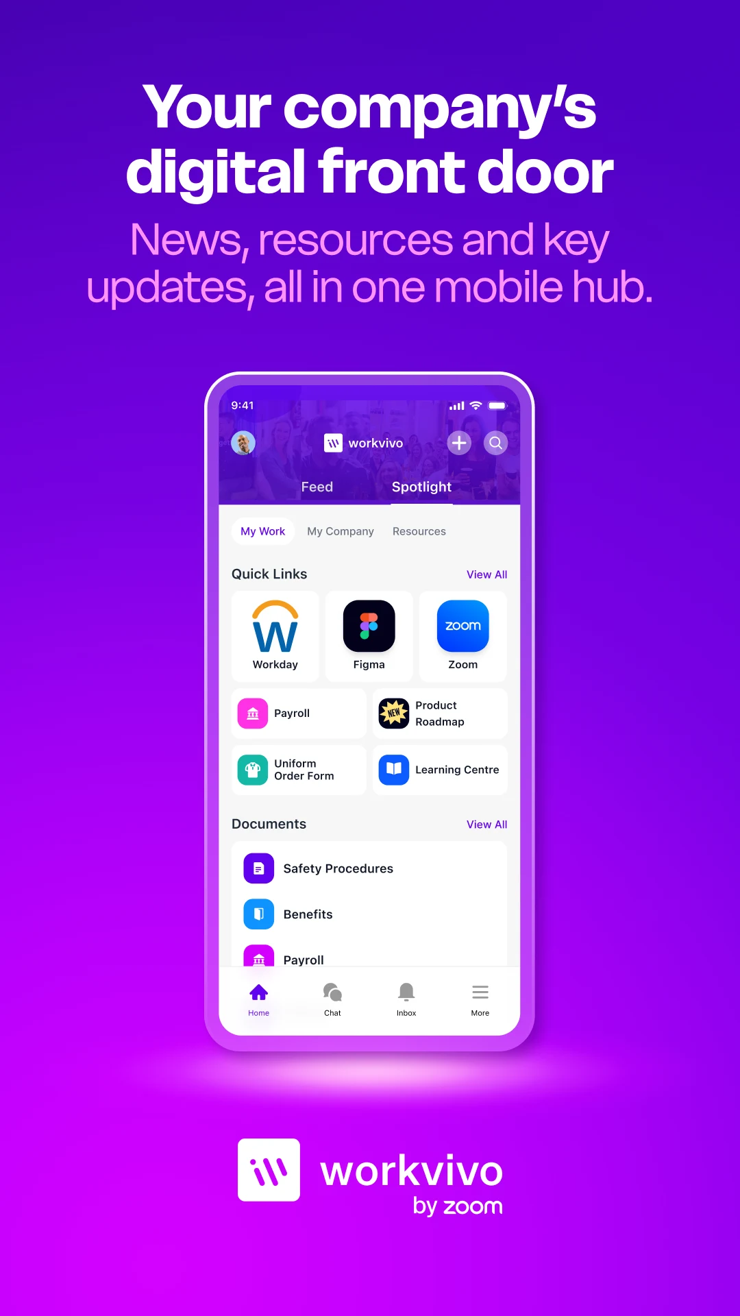 Workvivo screenshot